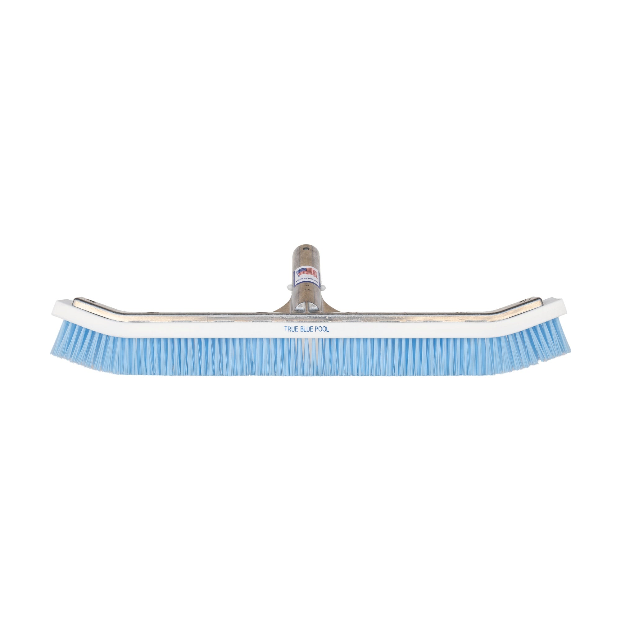 18" Curved Wall Brush — Deluxe Blue Nylon